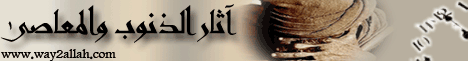 آثار الذنوب والمعاصي لـالدكتور حازم شومان - موقع الطريق إلى الله