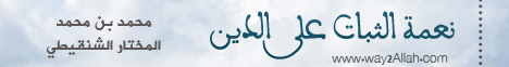 مقطع مميز: نعمة الثبات على الدين لـالشيخ محمد بن محمد المختار الشنقيطي - موقع الطريق إلى الله