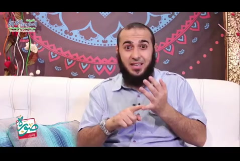 (21 )ثابت بن قيس - صورة مع الصحابة