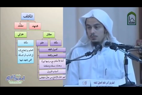 الدرس ( 25)الاجتهاد والتقليد - أصول البناء الفقهي الحنبلي_التأهيل