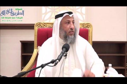  85-جوانب من حياة ابن عثيمين رحمه الله - سير الصالحين